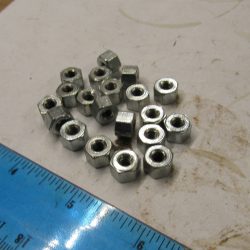 Harley 45 Flathead,Knuckle ,Pan ,VL Battery Terminal Screw Nuts.(QTY 20). P/N 4434-23 or 7628