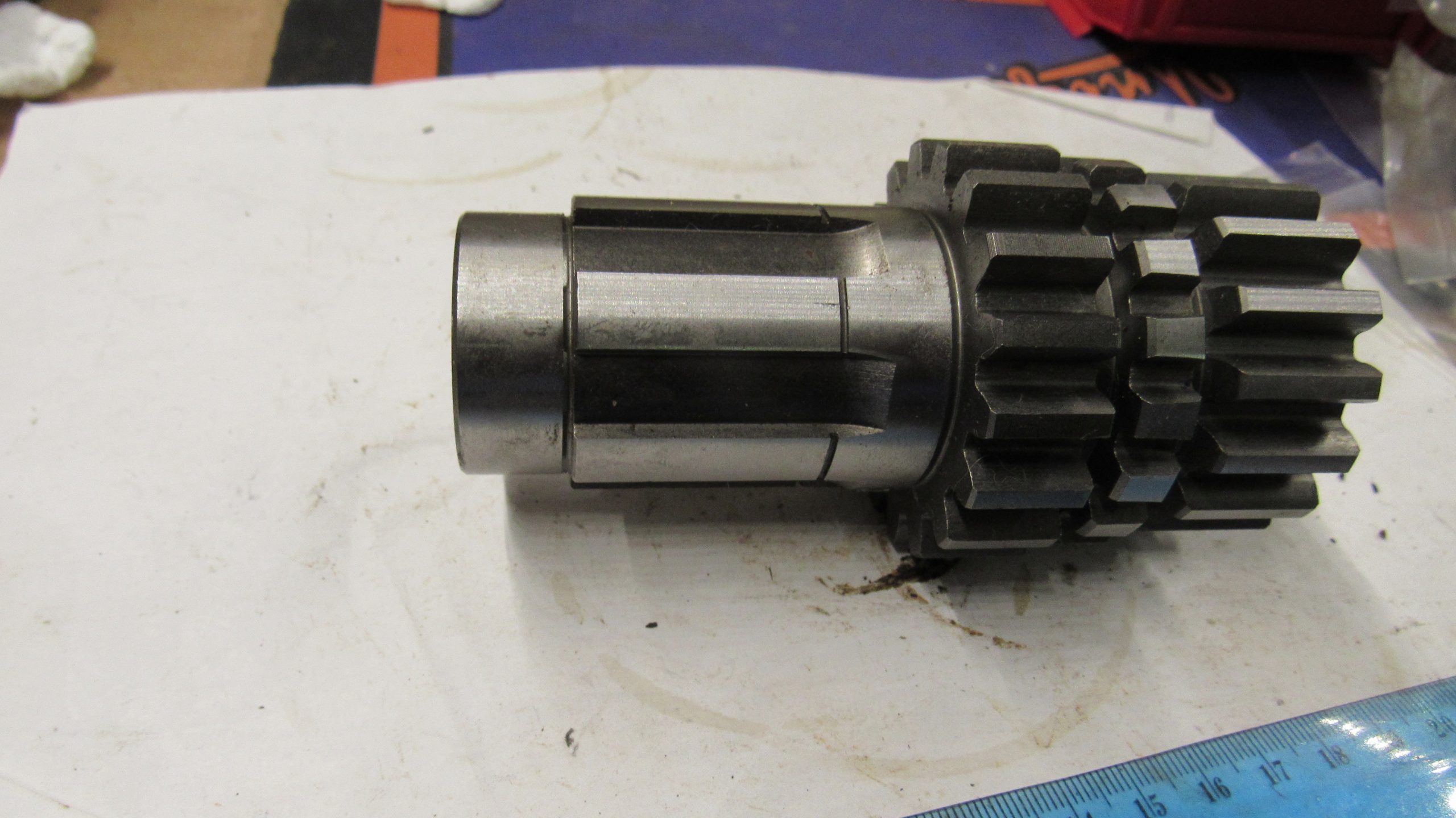 Harley Shovelhead 3rd and 4th Countershaft Cluster Gear. Late 1976-84. Part # 35716-76 - Image 6