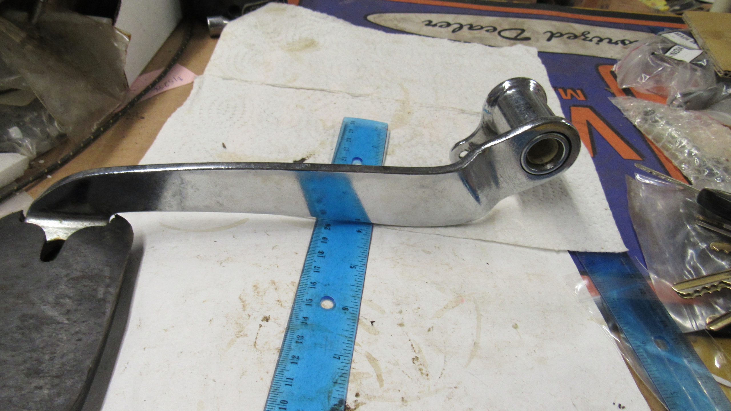 **USED**Harley Evo, Twin-Cam Brake Pedal. - Image 8