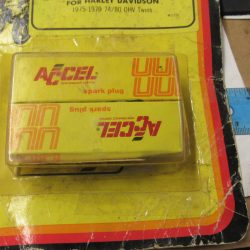 Harley Shovelhead ACCEL Spark Plugs.