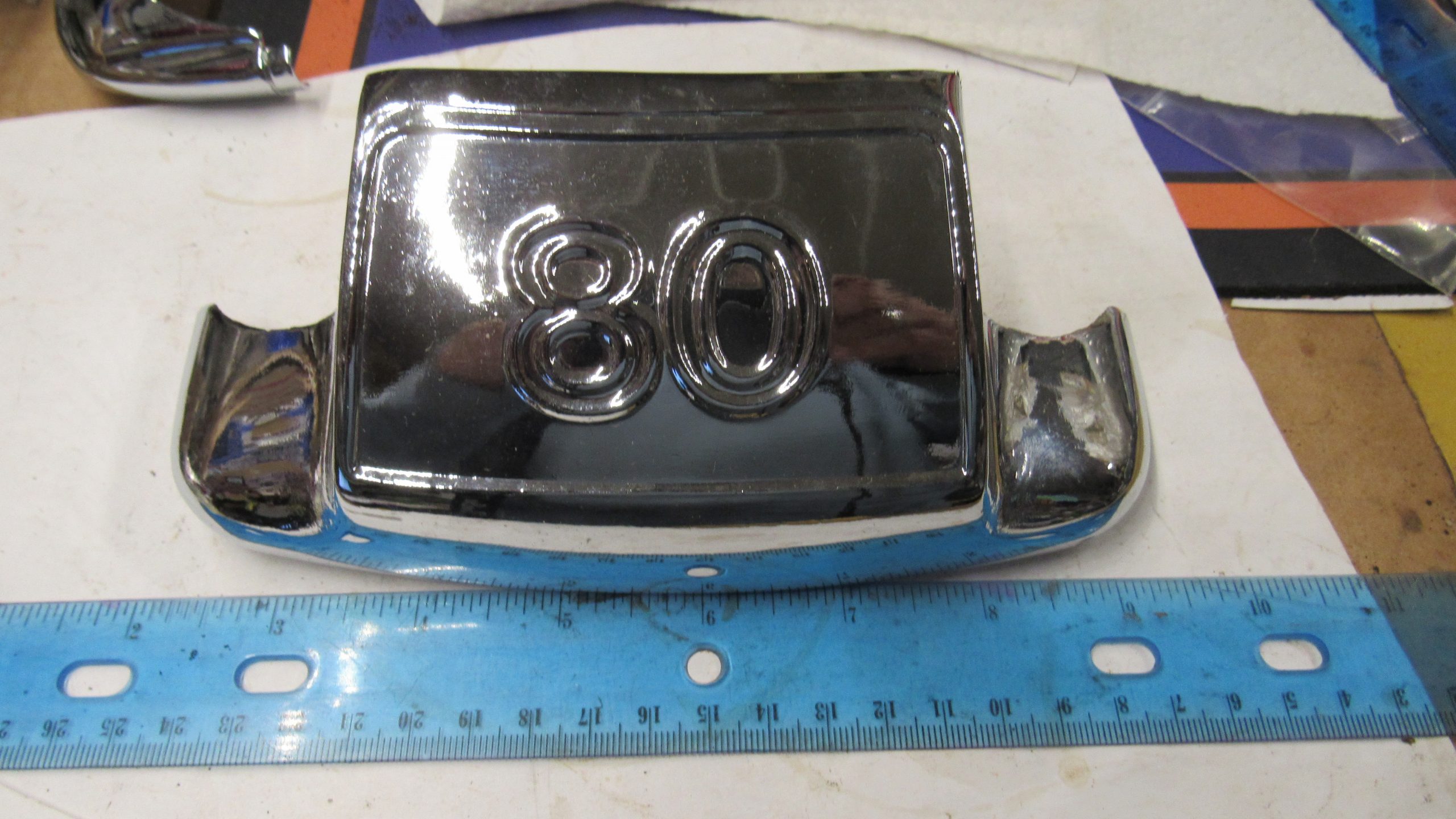 Harley Chrome Fender Tip. **LOOK**