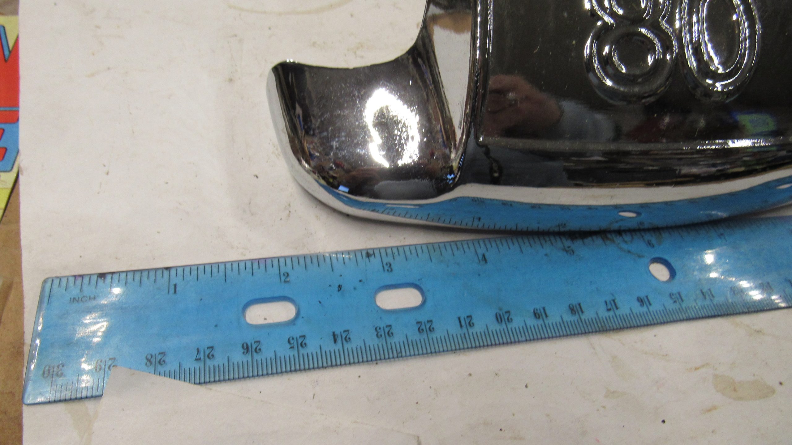 Harley Chrome Fender Tip. **LOOK** - Image 2