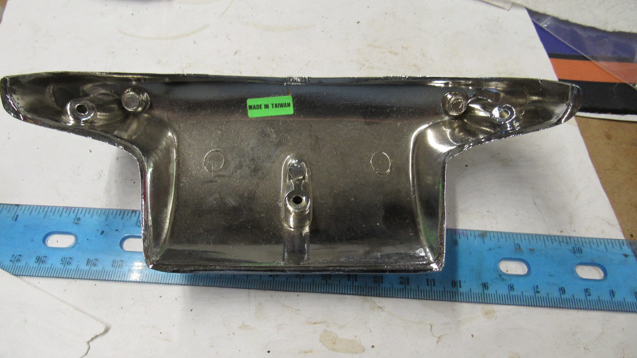 Harley Chrome Fender Tip. **LOOK** - Image 4