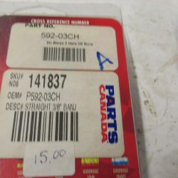Harley Parts- Discontinued Parts. $10.00  **Look** (A)