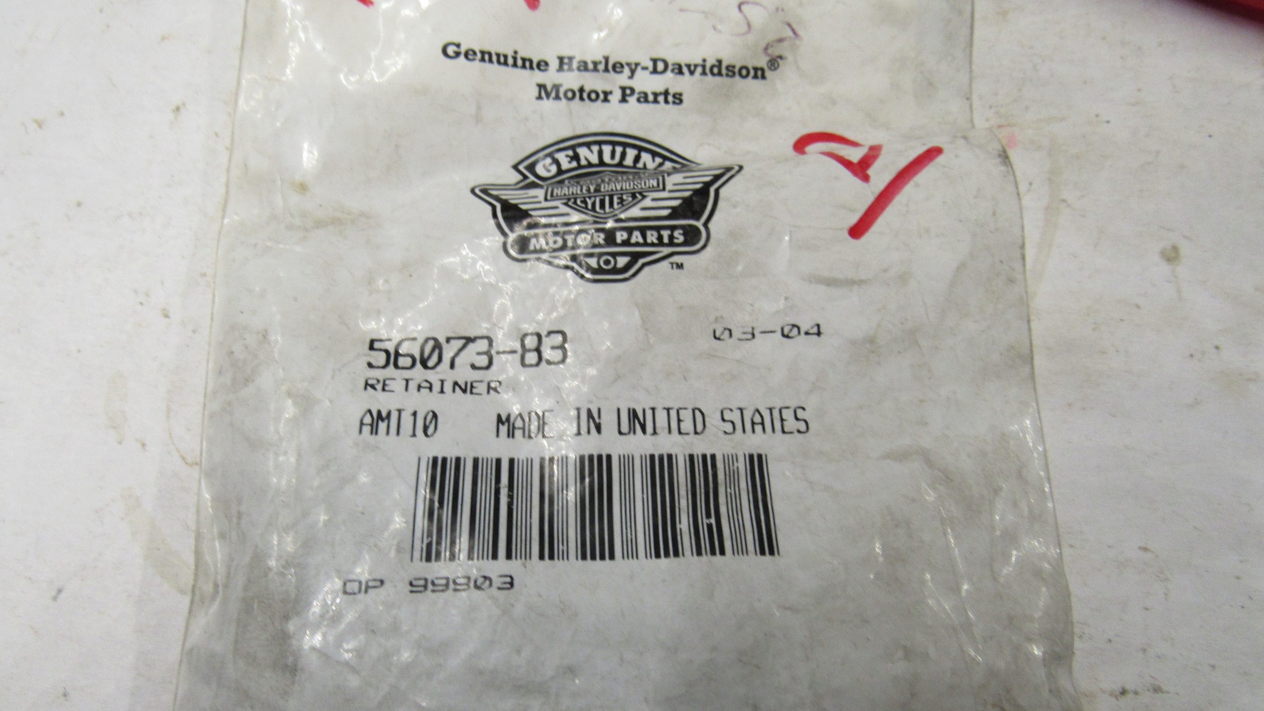 Harley Parts- Discontinued Parts. $10.00 **Look** (D) - Image 4