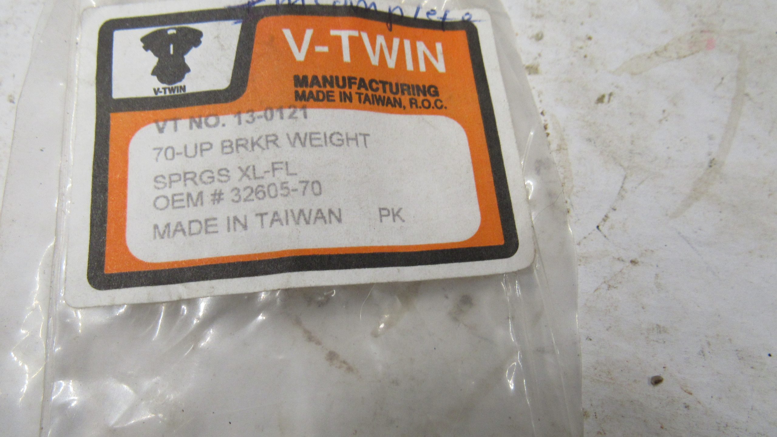 Harley Parts- Discontinued Parts. $10.00 **Look** (E) - Image 2