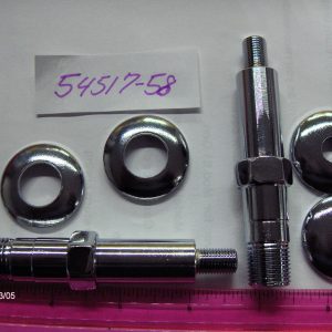 Harley Panhead Chrome Lower Rear Shock Stud Kit 1958-64. P/N 54517-58