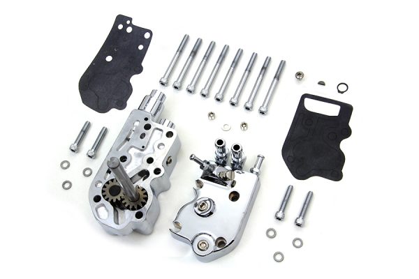 Shovelhead,Evolution Chrome Oil Pump Assembly 1973-91