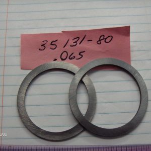 Knucklehead,Pan,Shovelhead, 4-Speed Main Drive Gear Bearing Washer .065  P/N 35131-80