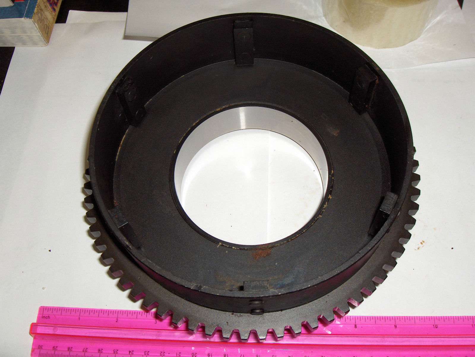 Harley Shovelhead Clutch Drum with Starter Ring Gear 1970-84  P/N 37702-70A