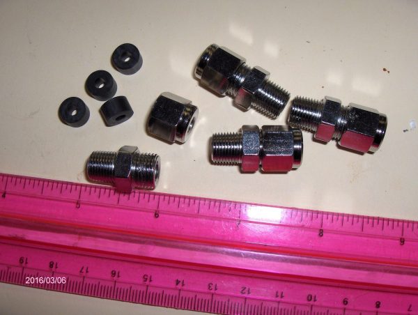 Harley Davidson Shovelhead,Sportster,Rocker Boxes Oil Line Fittings