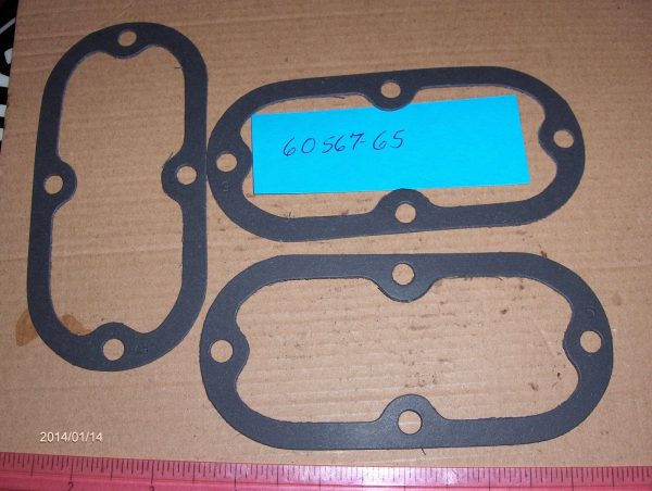 Shovelhead,Evo Primary Inspection Cover Gaskets "3" 1965 and Up. P/N 60567-65
