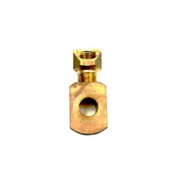 Harley Panhead,Shovel Wheel Cylinder Swivel Fitting*Brass* 1963-72 P/N 41750-63