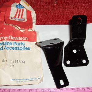 Harley Shovelhead and Sportster License Plate Bracket Support "NOS"