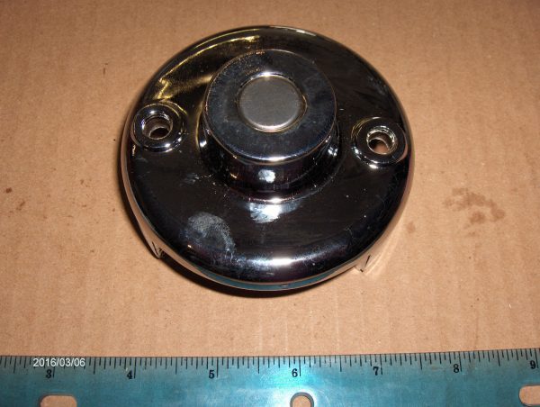 Harley Davidson Panhead,Shovelhead Chrome Generator End Cover with Bearing..