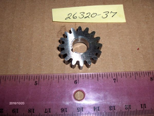 Harley 45 Flathead Solo's or Servi-car,U,UL Scavenger Oil Pump Gear P/N 26320-37