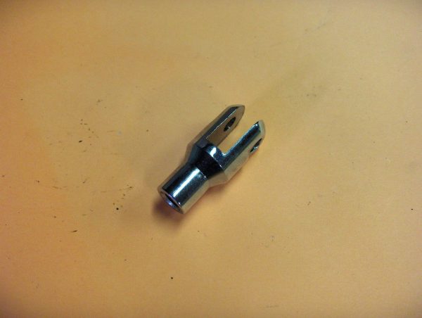 Harley Knuckle,Pan, Front Chrome Brake Clevis."Short" 1936-57  P/N 42333-30