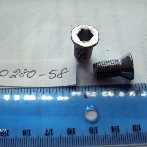 Harley Davidson Pan,Sportster Generator Field Poles Screws "Chrome" ALLEN HEAD. P/N 30280-58