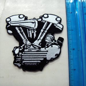 Harley,Indian,Customs,Vintage Style Knucklehead Motorcycle Jacket Patch. "Kool"