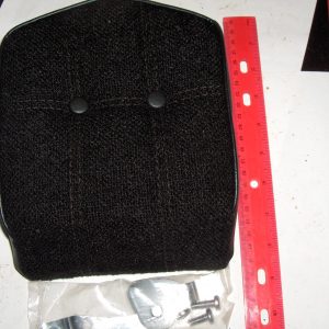 Harley Davidson Shovelhead FX Black Backrest. NOS  1980-up??