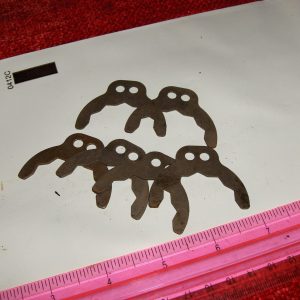 Harley Knucklehead,Panhead,Flathead Crank Pin Nut Lock Plates.1941-53. P/N 23971-41