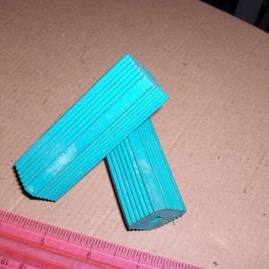 Knucklehead,Panhead,45,Servi-car Springer Kicker Pedal Rubbers "Green"