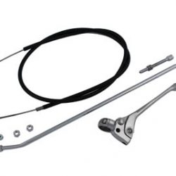 Harley Panhead,Shovelhead,Servi-car Brake Cable and Fitting Kit 1965-71