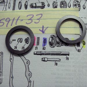 Harley 45 Flathead,Solo's & Servi-cars Tranny Countershaft Washers P/N 35911-33