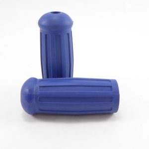 Harley Knucklehead,Panhead,45,Servi-car,U,UL, Springer Handlebar Grips.4" BLUE 1935-UP?  P/N 56204-35