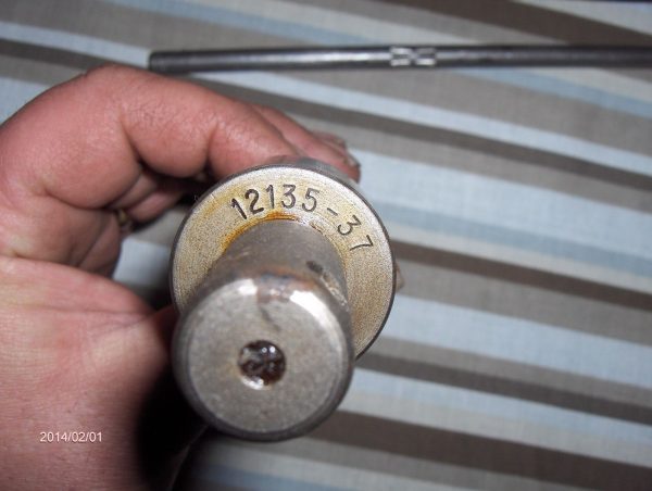 Vintage Harley 45 Flathead Pinion Shaft Bushing Reamer "NOS"  P/N 12135-37