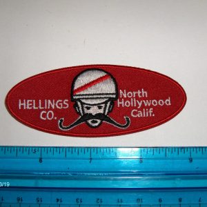 Harley,Indian,Customs, Vintage Style "Hellings Company" Motorcycle Jacket Patch