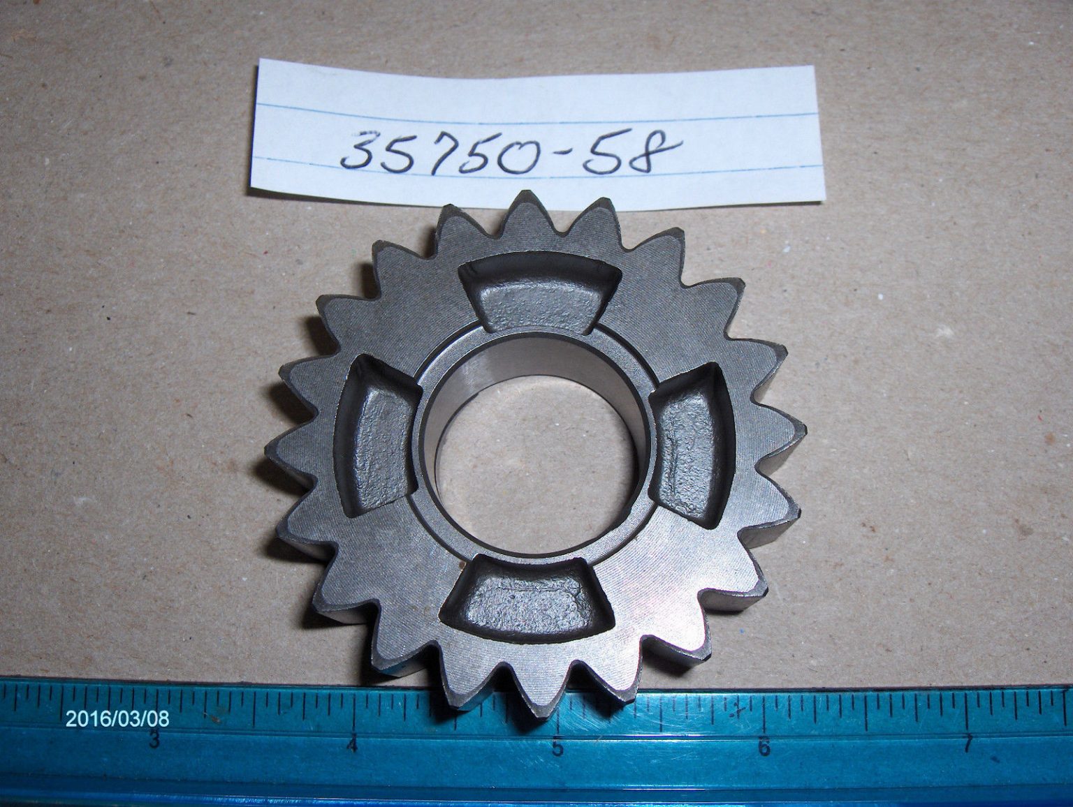 Harley Davidson Sportster Transmission 2nd Gear..20 Tooth.. 195890. P/N 3575058 TJs Motorcycles