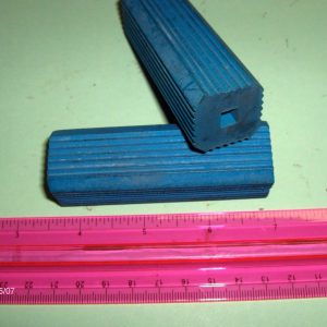 Knucklehead,Panhead,45,Servi-car Springer Kicker Pedal Rubbers "BLUE"