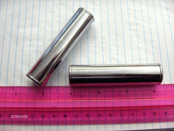 Harley 45 Flathead,Knucklehead,Panhead Kicker Pedal Metal Pads "Chrome"