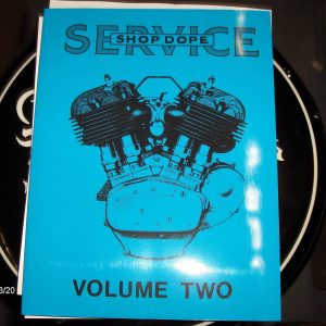Harley Davidson Service Dept.Bulletin "Shop Dope Book" Volume TWO 1930-40