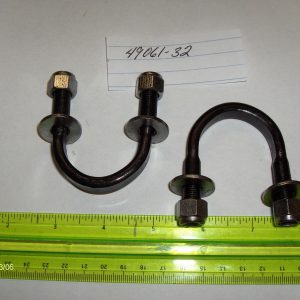 Harley 45 Flathead Solo & Servi-car Front Crash Bar U-Bolts 1932-73. P/N 49061-32