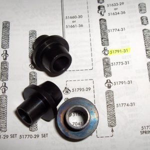 Harley Knucklehead,Panhead,Flathead,VL.UL Seat Post Spring Guide Collars
