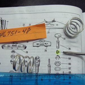 Harley Davidson Panhead,Shovelhead Steering Dampener Springs.. P/N 46751-48