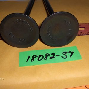 Harley Big Twin Flathead Exhaust Valves.. U,UL 1937-48. P/N 18082-37