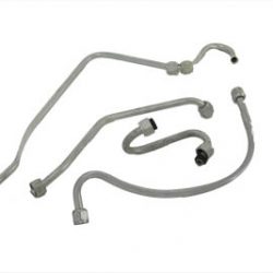 Harley Panhead Cadmium Oil Filter Line Set 1958-64