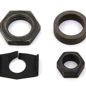 Harley 45 Flathead Solo,Parkerized Rear Axle Hardware Kit.. 1941-52