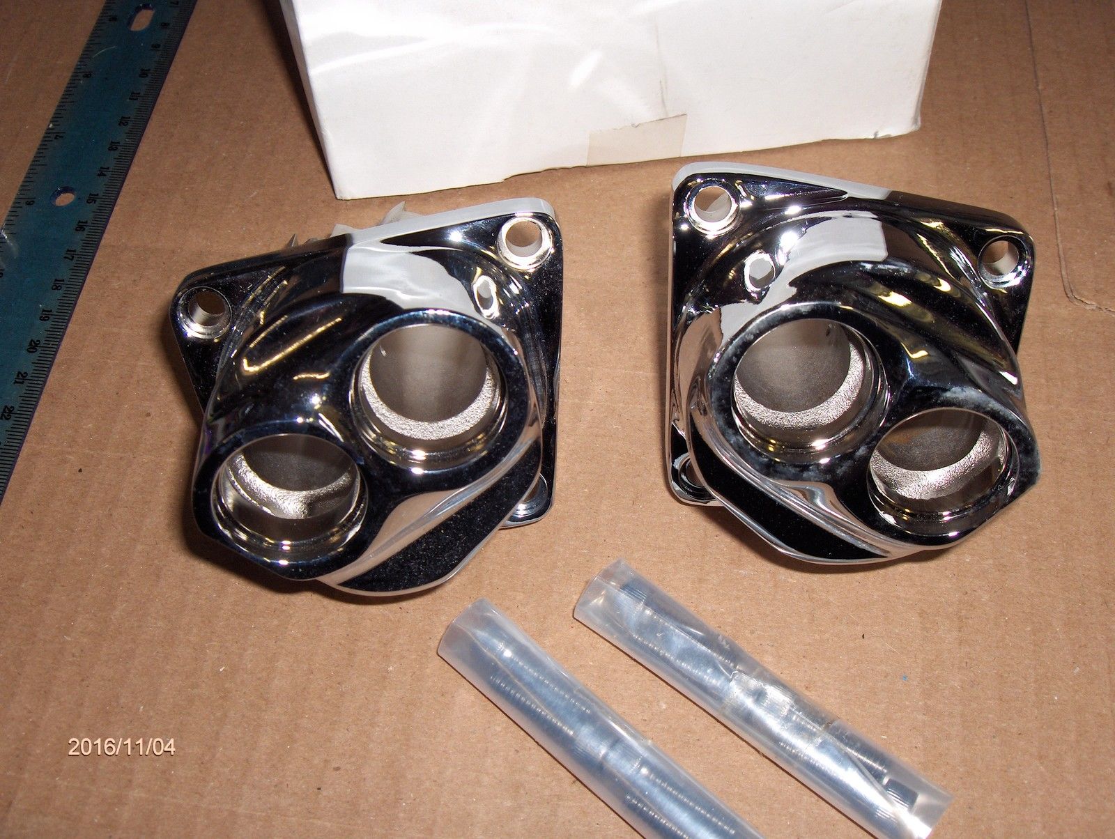 Harley Evolution Softail,Touring,Chrome Tappet Guides.. 198499 TJs