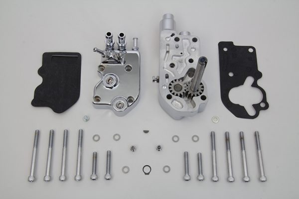 Knuckle,Panhead,Shovelhead Chrome Oil Pump Assembly 1936-72