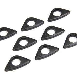 Harley Shovelhead Black Oxide Cylinder Base Stud Spacers 1978-84 P/N 16836-78