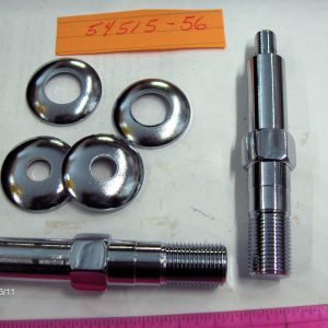 Harley Sportster Chrome Upper Rear Shock Stud Kit 1956-74. P/N 54515-56