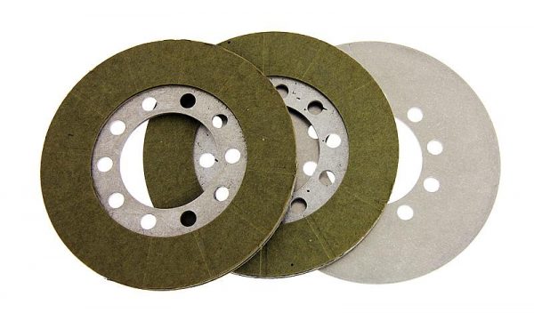 Harley 45 Flathead Solo and Servi-car 3 Piece Barnett Clutch 1941-73