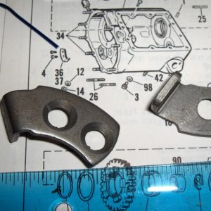 Harley Davidson Shovelhead Kick Starter Bumper Plates 1978-E84