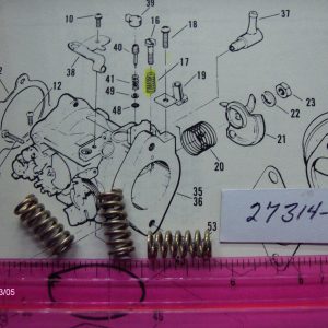 Shovelhead,Sportster and Evo's Carburetor Throttle Stop Screw Spring 1976-87 P/N 27314-76