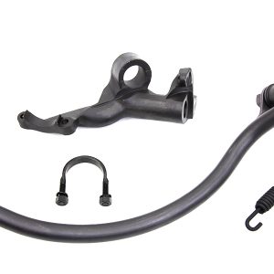 Harley 45 Flathead Solo Black Jiffy Kickstand Assembly 1936-52 P/N 50002-32
