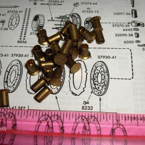 Harley Knucklehead,Panhead,Flathead Clutch Friction Disc Lining Rivets *QTY 50*  P/N 8232